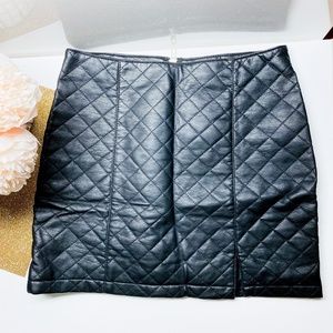 FOREVER 21 LEATHER SKIRT